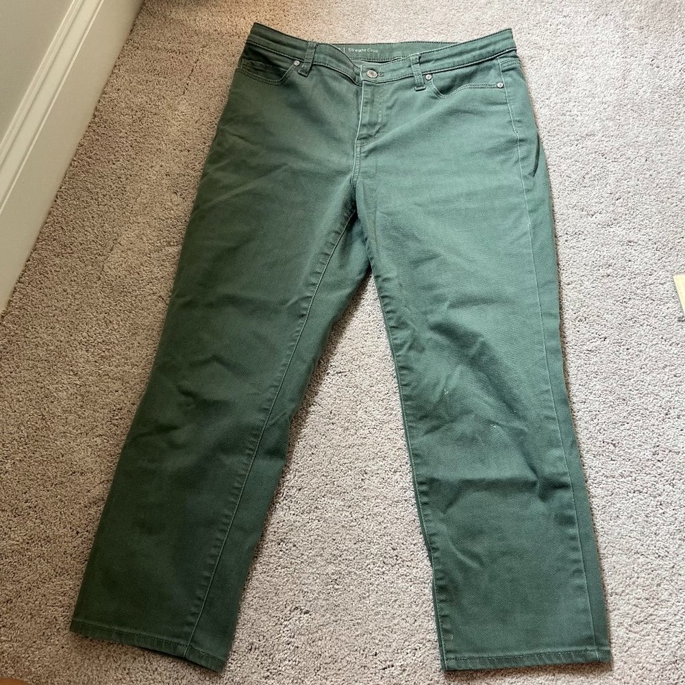 Talbots Straight Crop Pants